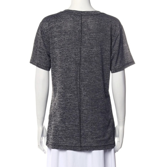 Rag & Bone thin soft v neck short-sleeved T-shirt - grey - size L - Picture 3 of 3
